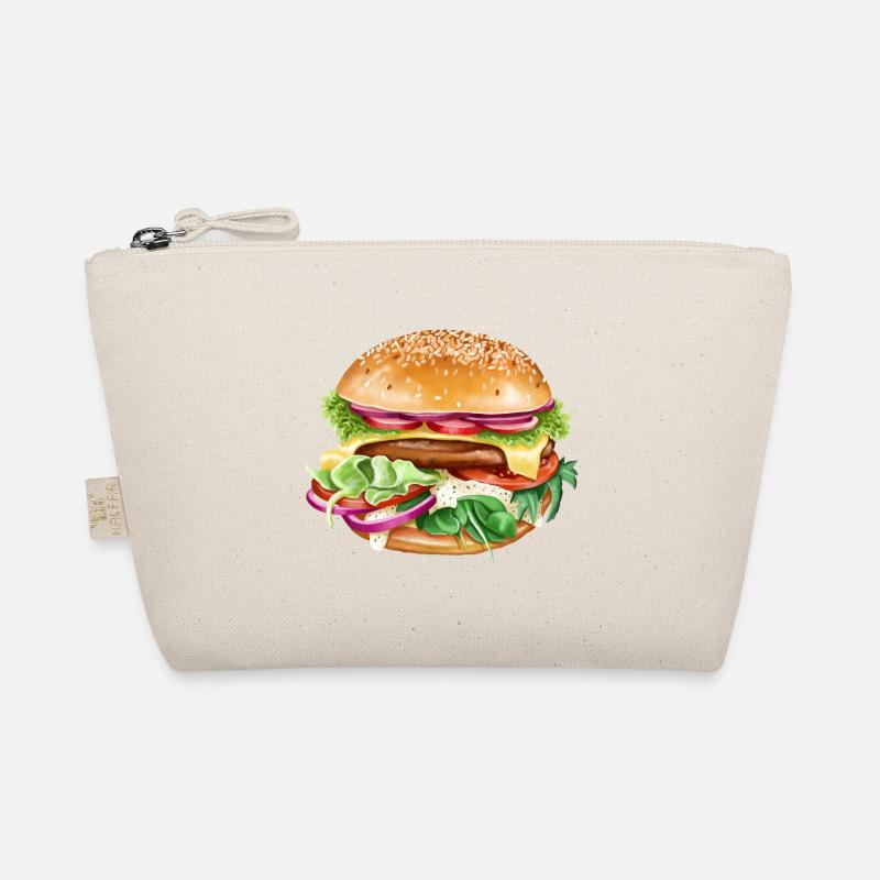 Saftiger Burger triple cheese dressing Bio-Täschchen