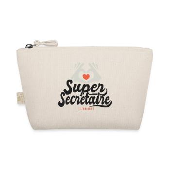 Super Secrétaire l unique cadeau Secretaire - Trousse biologique - nature - Devant