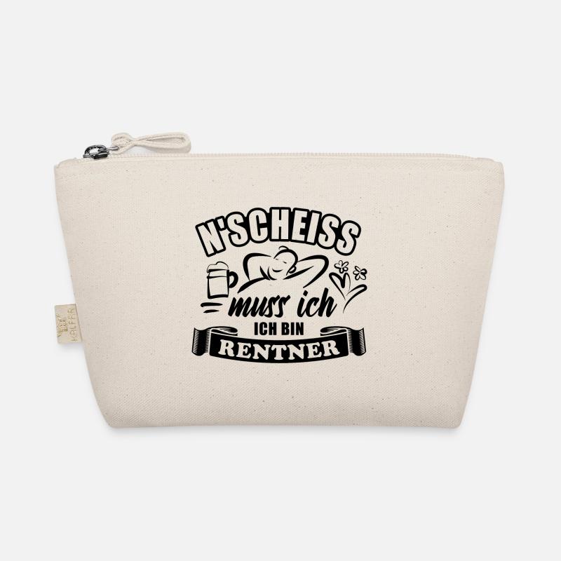 N'Scheiß muss ich, ich bin Rentner - Rente Bio-Täschchen