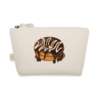 Donut with glaze pastry illustration - Organic Pouch - nature - Front