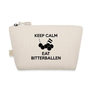 AVM KEEP CALM Eat Bitterballen Multi Color Vector - Organic Pouch - nature - Front