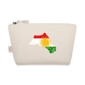 Kurdistan Flagge - Bio-Täschchen - Natur - Vorne