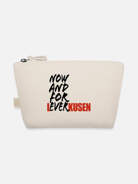 Now And For Ever Leverkusen - Spruch - Bio-Täschchen - Natur - Vorne