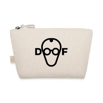 Merz find ich doof - nein zu Merz - Satire - Bio-Täschchen - Natur - Vorne