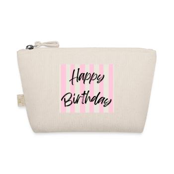 ALLES GUTE ZUM GEBURTSTAG. ALLES GUTE ZUM GEBURTSTAG. JAHRESTAG. - Bio-Täschchen - Natur - Vorne