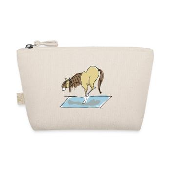 Yoga Pony - Krähe - Bio-Täschchen - Natur - Vorne