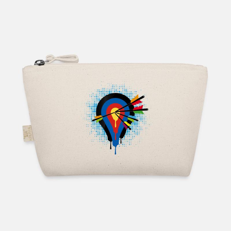 Target and 5 arrows Organic Pouch