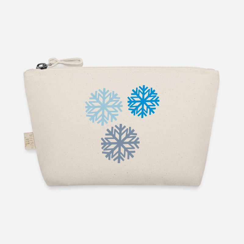 Schneeflocke 2 Bio-Täschchen