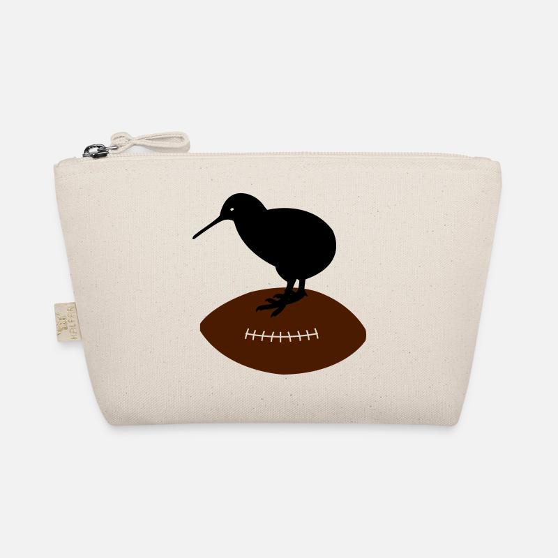 Kiwi Rugby - Bio-Täschchen - Natur