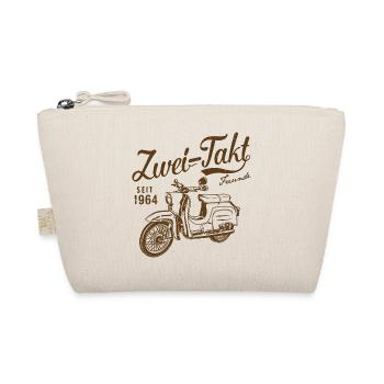 Simson Schwalbe Zweitakt Freunde - Bio-Täschchen - Natur - Vorne