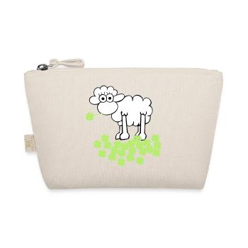 st. Patrick's sheep - Organic Pouch - nature - Front
