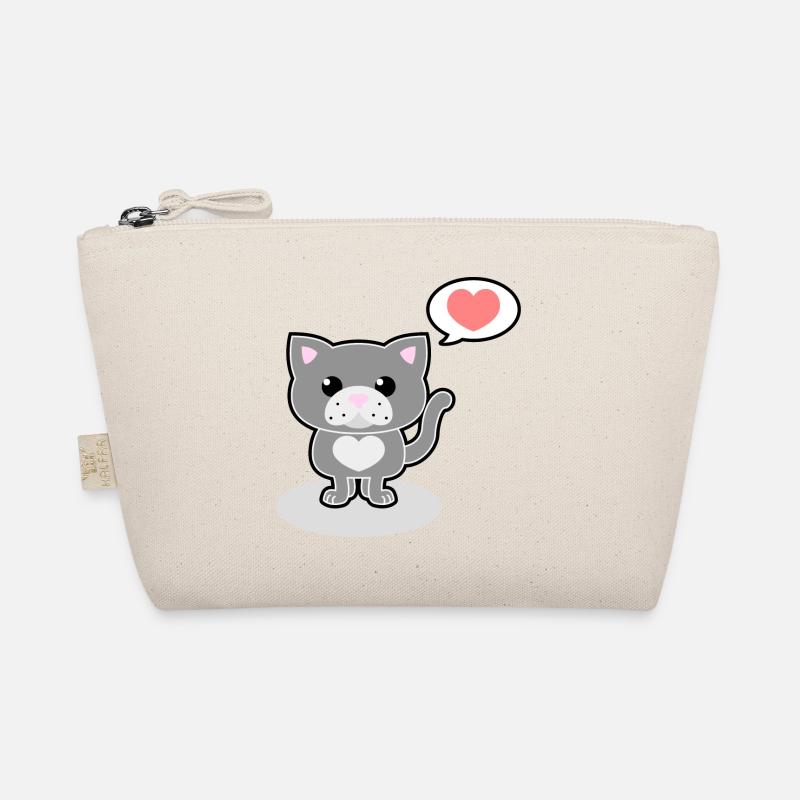 Süße Katze Bio-Täschchen