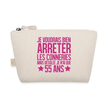 désolée je n'ai que 55 ans - Trousse biologique - nature - Devant