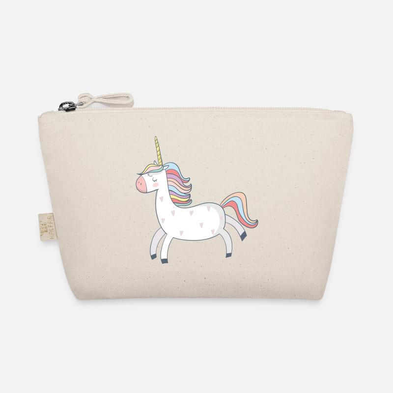 Einhorn - Bio-Täschchen - Natur