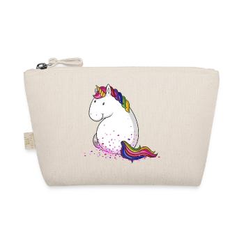 Confetti unicorn comic - Organic Pouch - nature - Front