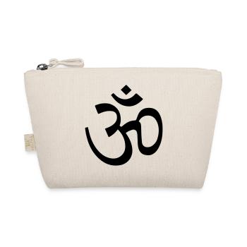 OM Symbol Heilige Silbe Hindu Buddhist Mantra Aum - Bio-Täschchen - Natur - Vorne