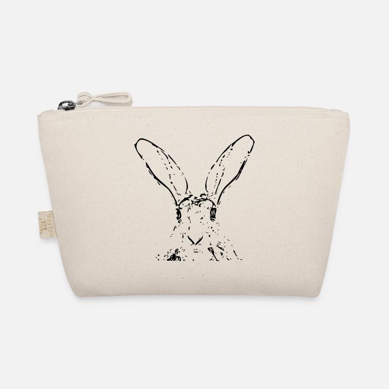 Hase - Bio-Täschchen - Natur