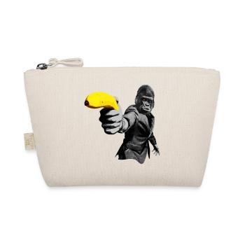 Officer Ape 001 - Bio-Täschchen - Natur - Vorne