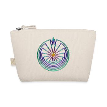 MAN IN THE MAZE / Man in the Maze - colored - Organic Pouch - nature - Front