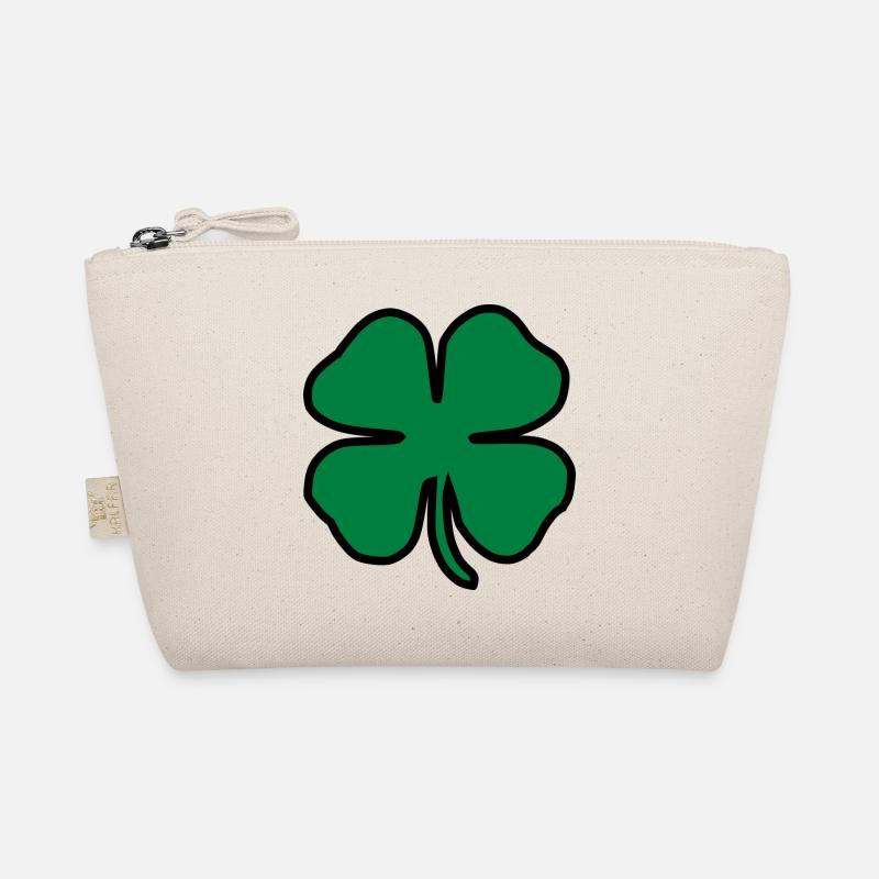 shamrock lucky shamrock luck four leaf clover9 Organic Pouch