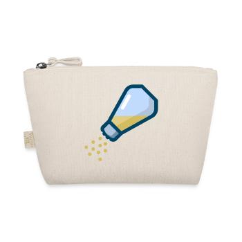 pepper salt pfeffer salz shaker streuer1 - Bio-Täschchen - Natur - Vorne