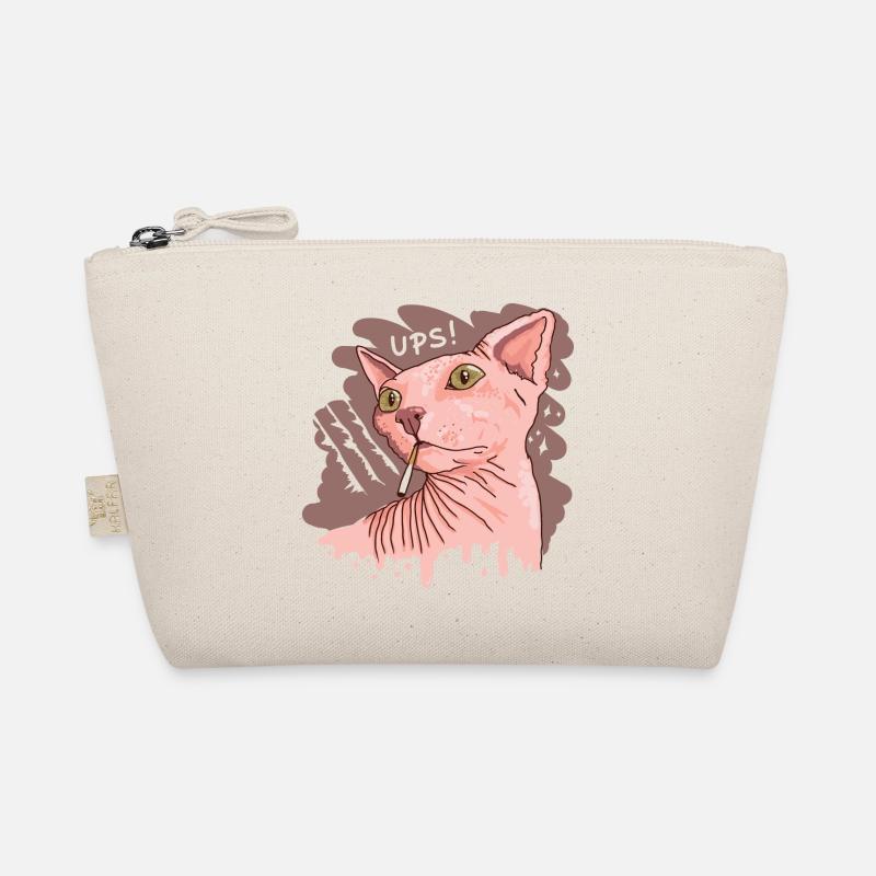 chat sphynx avec cigarette Trousse biologique