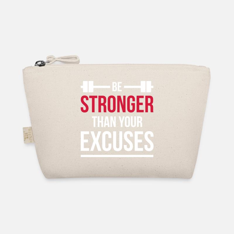Soyez plus fort que vos excuses EPS blanc de remise en forme Trousse biologique