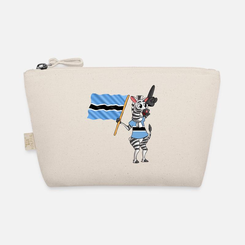 Botswana zebra Organic Pouch