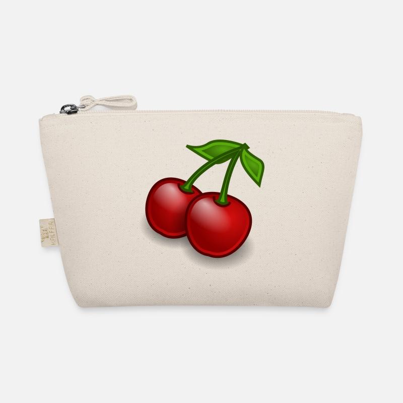 Kirsche Geschenk - Bio-Täschchen - Natur