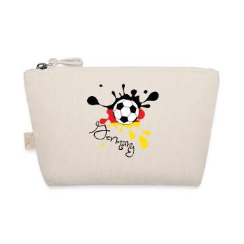 Football Germany WM WM World Cup - Organic Pouch - nature - Front
