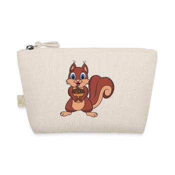 squirrel - Organic Pouch - nature - Front