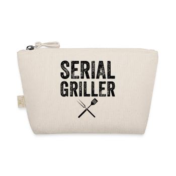 SERIAL GRILLER BBQ GIFT black - Organic Pouch - nature - Front