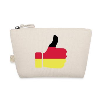 Thumbs up for Germany - Organic Pouch - nature - Front