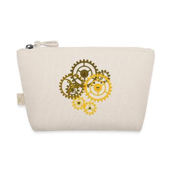 Toothed steampunk - Organic Pouch - nature - Front