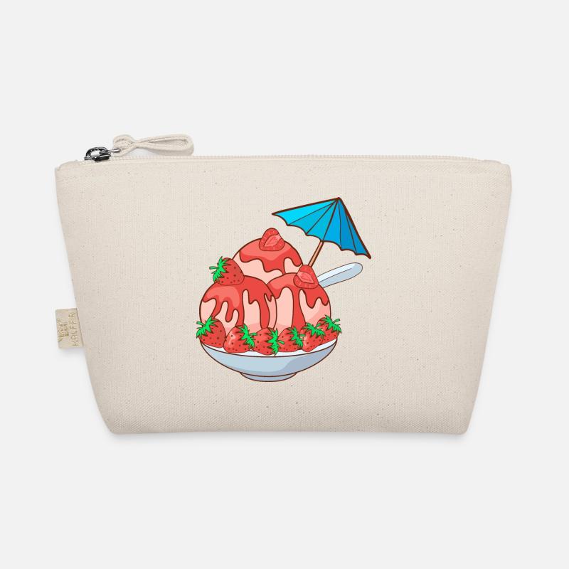 Eis Speiseeis Eiskrem Eiscreme Kugeleis Eisbecher Bio-Täschchen