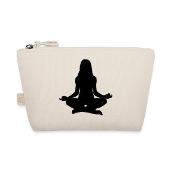 meditate - Organic Pouch - nature - Front