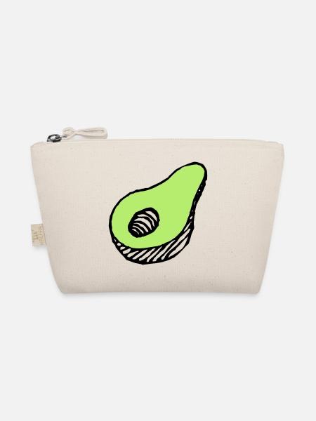 Avocado - Bio-Täschchen - Natur - Vorne