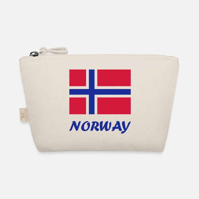 Norwegian flag Organic Pouch