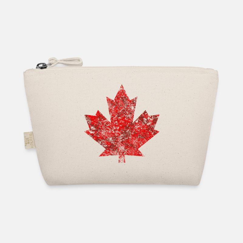 Canada Maple Leaf Ottawa Montreal Vancouver Quebec Organic Pouch