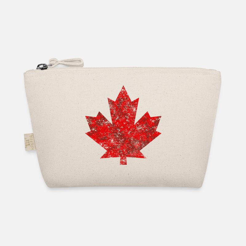 Canada Maple Leaf Ottawa Montreal Vancouver Quebec Organic Pouch