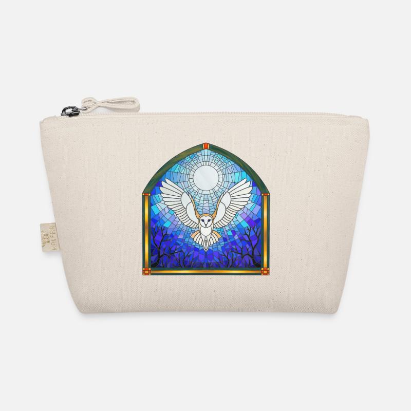 Eule und Mond Bio-Täschchen