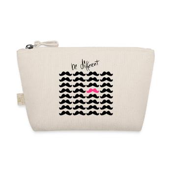 Mustache Moustache "be different" 2c - Trousse biologique - nature - Devant