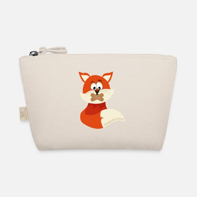 Save the Schweigefuchs! - Organic Pouch - nature