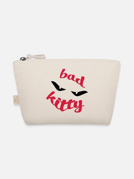 Bad Kitty - Bio-Täschchen - Natur - Vorne