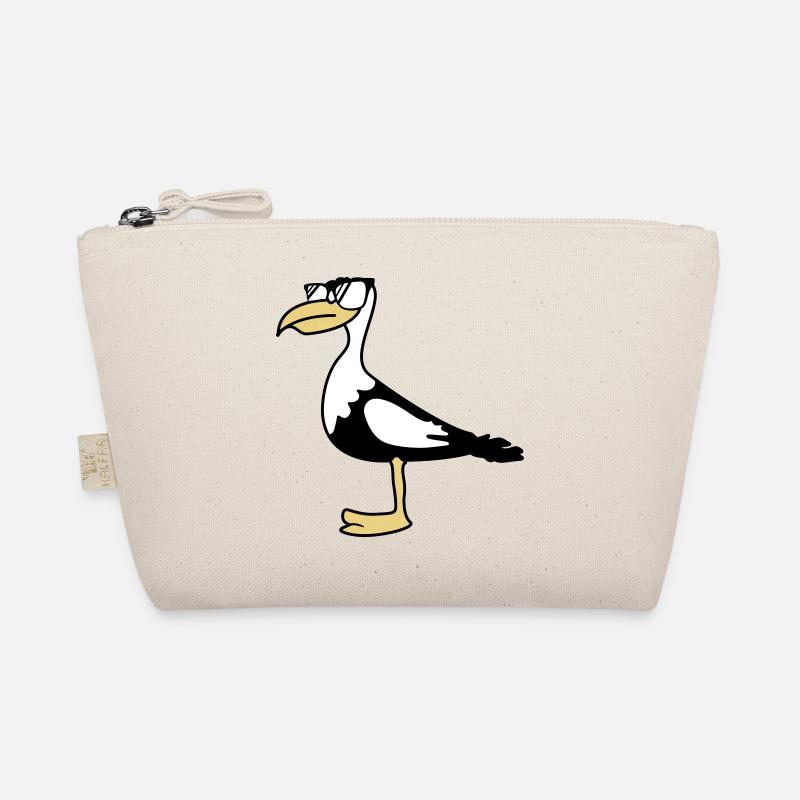 Hipster conceptions fraîches d'animaux mouette Trousse biologique