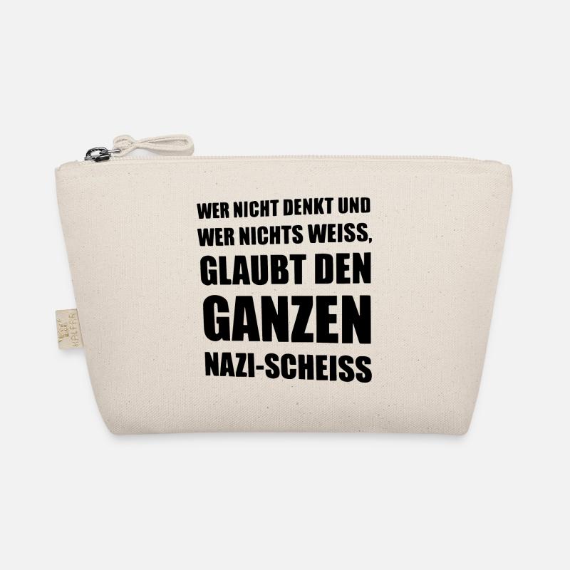 Spruch Rechts Geschenk Aufruf Protest Hass Gewalt Bio-Täschchen