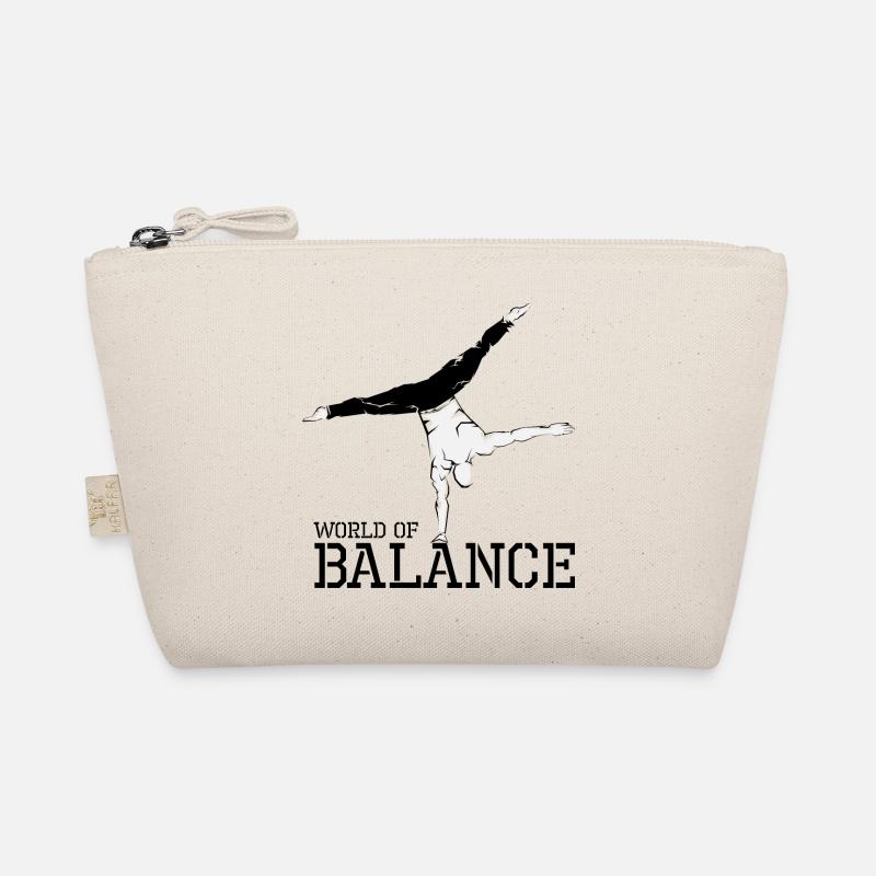 handbalance handstand calisthenics Sport Athlet - Bio-Täschchen - Natur