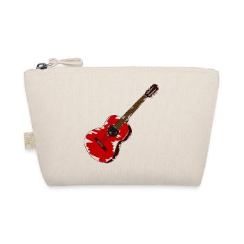 Gitarre Gitarrist Musiker - Bio-Täschchen - Natur - Vorne