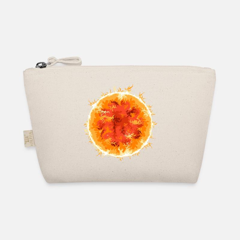 Fireball, Sun, Symbol, Summer, Space, Space Organic Pouch