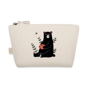 Sugar-sweet bear - Organic Pouch - nature - Front